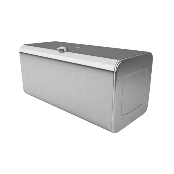 Алюминиевый топливный бак на 900 литров (700х700х2030)